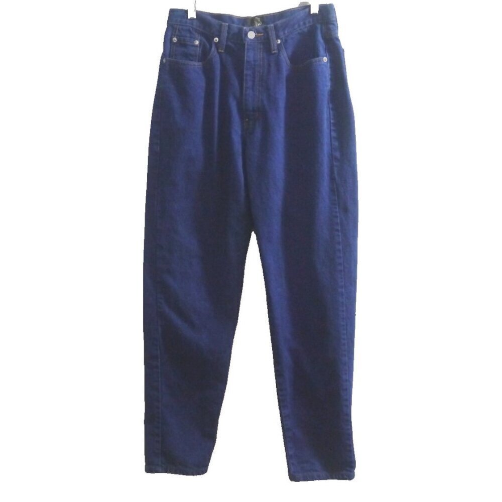 SASSON high rise straight leg blue jeans Women's 29" Waist, 29" Inseam